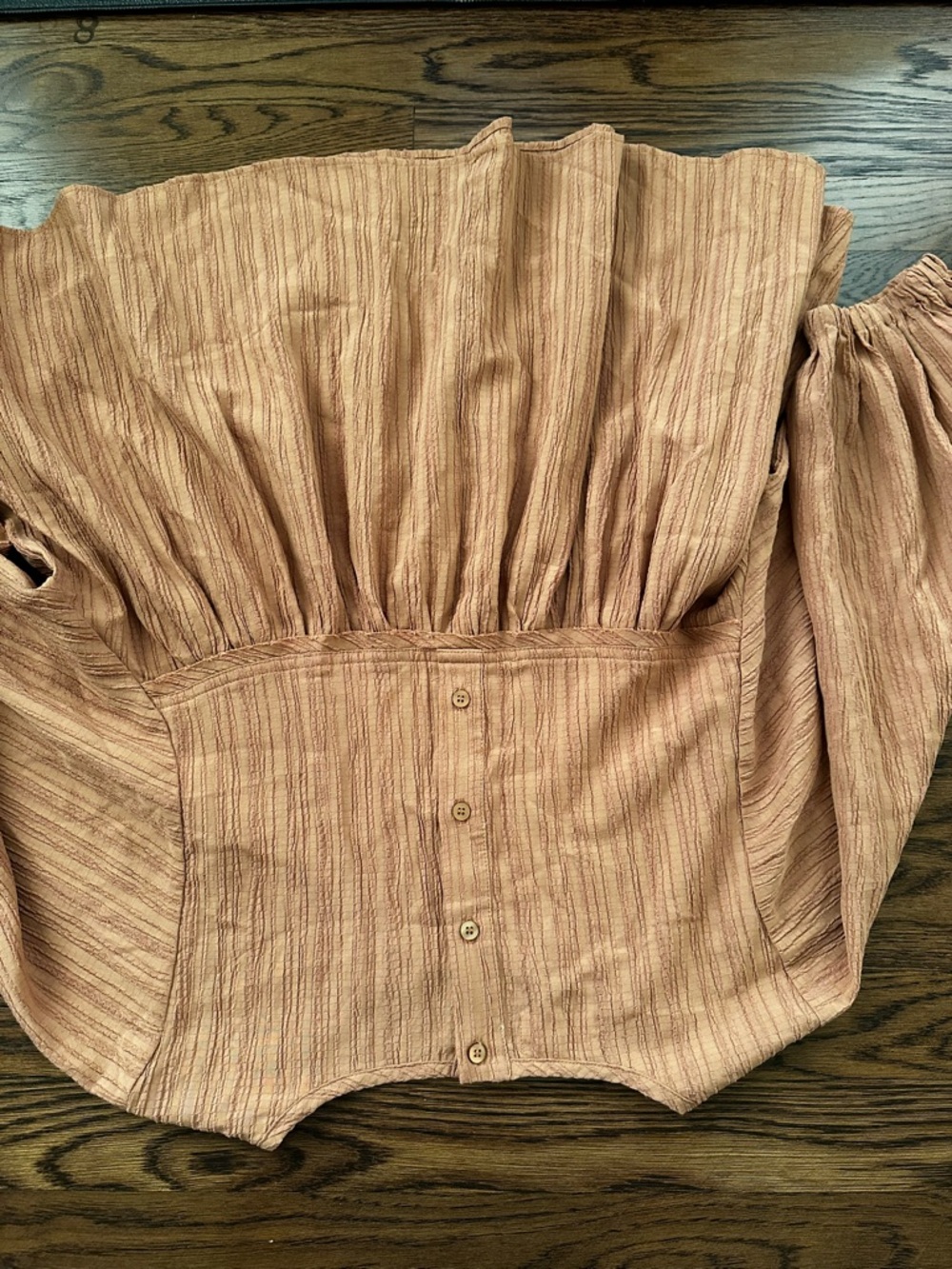 Melloday Peplum Boho blouse Top - Picture 4 of 14